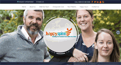 Desktop Screenshot of happyspine.co.nz